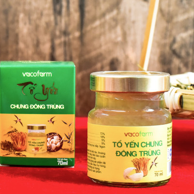Yến chưng đông trùng hạ thảo (Hộp 70ml)