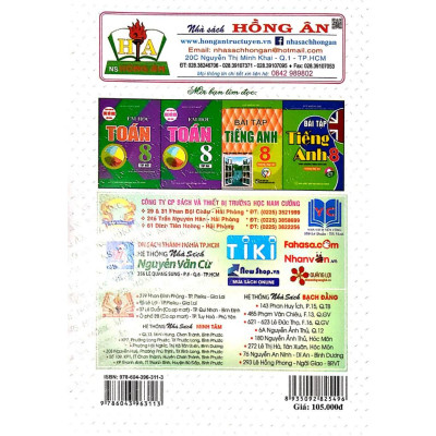 Sách - Tổng Hợp Các Bài Toán Phổ Dụng Đại Số 8-HA-MK