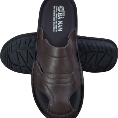 Dép bít mũi nam da bò thật HÀ NAM cao cấp GSB2041