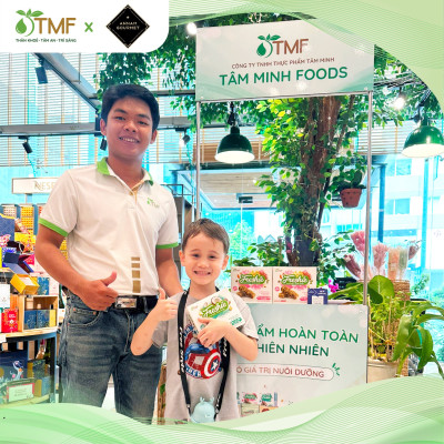 Set 3 thanh gạo lứt mix hạt dinh dưỡng Freshie 3 vị TÂM MINH FOODS ăn sáng thuần thực vật