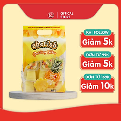 Thạch pudding Cherish vị Thơm 850g