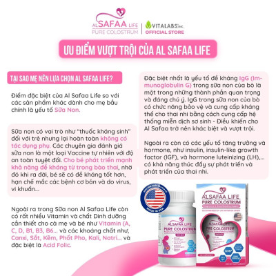 Combo 03 hộp Sữa non Al SAFAA Life