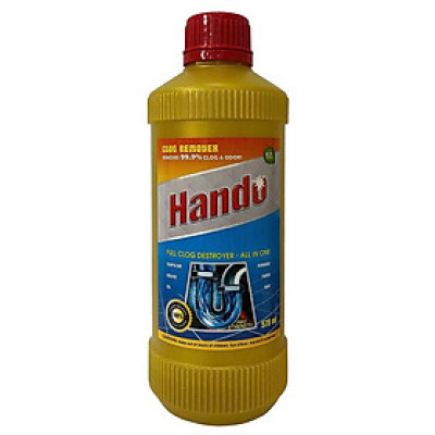 Nước thông tắc đường ống thoát nước Hando 570ml xuất khẩu