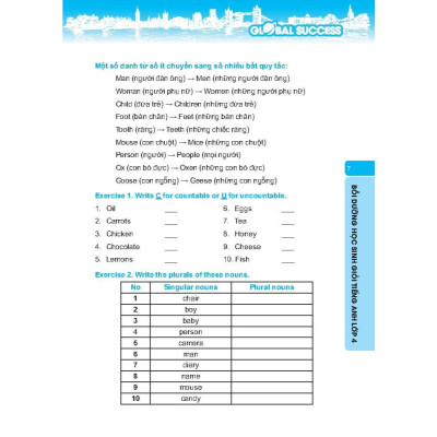 Sách -  Global Success - Bồi Dưỡng Học Sinh Giỏi Tiếng Anh Lớp 4 - Có Đáp Án - Minh Thắng