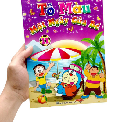 Sách - Tô Màu - Một Ngày Của Bé - Tập 11 (Tái Bản)