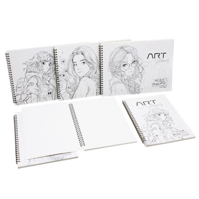 Tập Vẽ Lò Xo Art Sketch A4 - 40 Trang 220gsm - The Sun 03