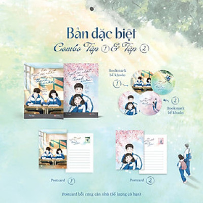 Combo Điều Tuyệt Vời Nhất Của Thanh Xuân - Tập 1 + Tập 2 - Bản Đặc Biệt - Tặng Bookmark, 2 Postcard (Số Lượng Có Hạn)