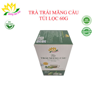 TRÀ TRÁI MÃNG CẦU TÚI LỌC HỘP 60G - HƯƠNG SEN VIỆT