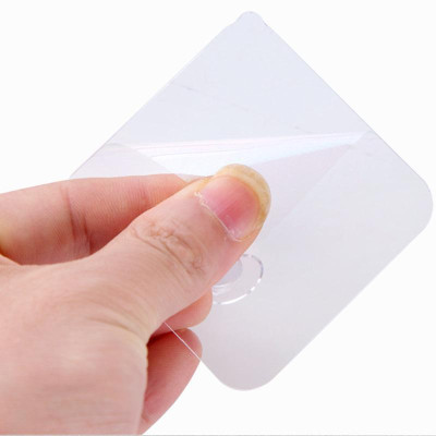 Móc Dán Tường Giữ Phích Cắm Điện Trong Suốt Siêu Chắc