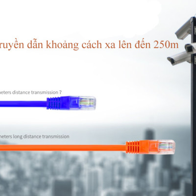 Bộ chia mạng switch 9 cổng 10/100Mbps TEF1109P-8-63W Tenda hàng chính hãng