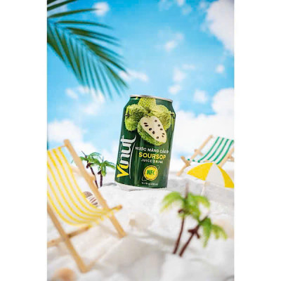 VINUT Combo Mix Lốc 6 Vị Nước Ép Trái Cây Tươi  330ml x 6