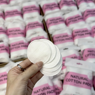 Bông tẩy trang 100% cotton tự nhiên