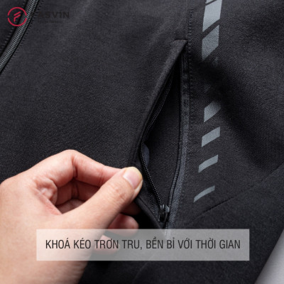 Bộ Quần Áo Thể Thao Nam Fasvin BC23615.HN Chất Vải Gió Hai Lớp Lót Nỉ Dầy Dặn Ấm Áp.