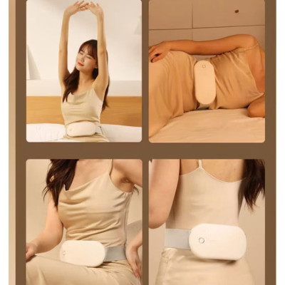 Đai Chườm Nóng - Máy Massage Giảm Đau Bụng Kinh BUMAS BU01 - Hỗ Trợ Chống Lão Hoá Da Sau Sinh