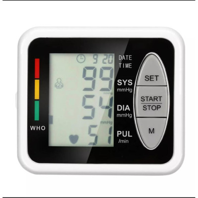 Máy đo huyết áp nhịp tim cổ tay điện tử gia đình đạt Tiêu chuẩn WHO siêu chính xác