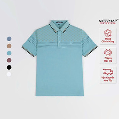 Áo Polo Nam VIỆT PHÁP Form Luxury – Thun Cá Sấu Lạnh, lịch lãm, sang trọng 35834