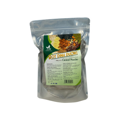 Bột Dinh Dưỡng Viet Healthy 500gr - Bột Ngũ Cốc VietHealthy- Thành Phần: Hạnh nhân, Hạt sen, Yến mạch, Hạt kê, Mè vàng, Đậu xanh, Đậu đen, Đậu đỏ.