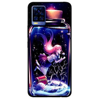 Ốp lưng dành cho Vivo V20 mẫu Cô Gái Trong Lọ