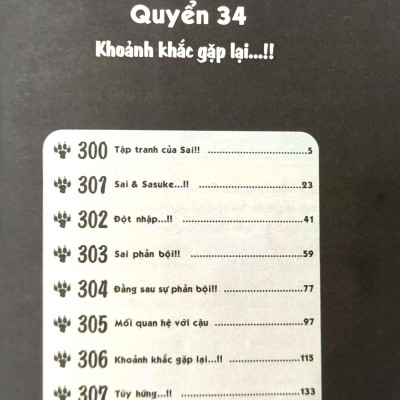 Sách - Naruto - Tập 34 - Khoảnh Khắc Gặp Lại...!! (Tái Bản 2025)
