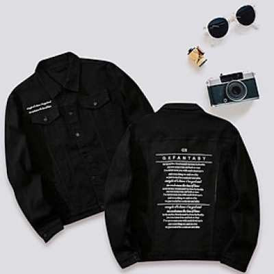 Áo khoác jean nam rẻ GX cực chất phong cách-A3001