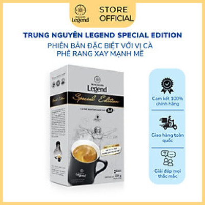 Combo 2 Hộp Cà Phê Trung Nguyên Legend Special Edition – Hộp 9 Gói – Cà Phê Hòa Tan Đậm Đà, Pha Nóng Đá Đều Ngon