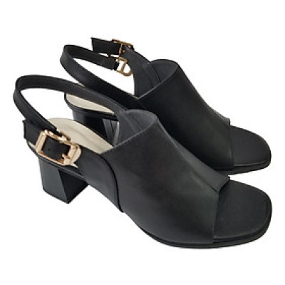 Giày Sandal BIGGBEN Da Bò Thật Cao 5 Phân SDCG111