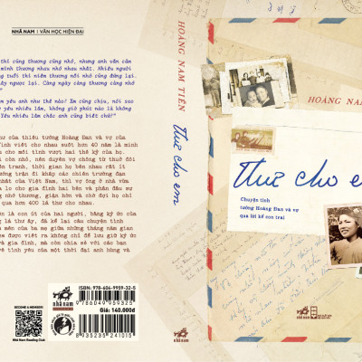 Sách - Thư cho em - Chuyện tình tướng Hoàng Đan và vợ qua lời kể con trai - Nhã Nam Official