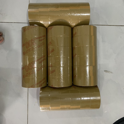 combo 5 cây ( 30 Cuộn] Băng Keo Đục, Băng Dính Dán Thùng T (6 x 100 Yards)1 kg