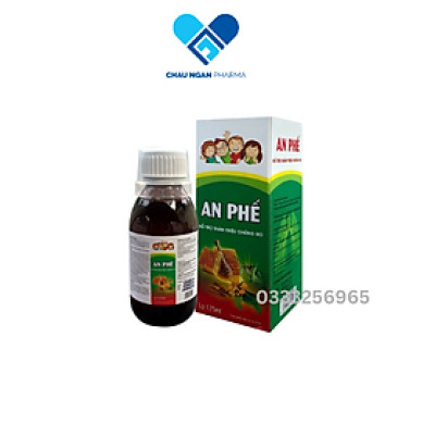 Siro ho An Phế BN Chai 125ml - Giảm ho - cảm lạnh - Viêm phế quản