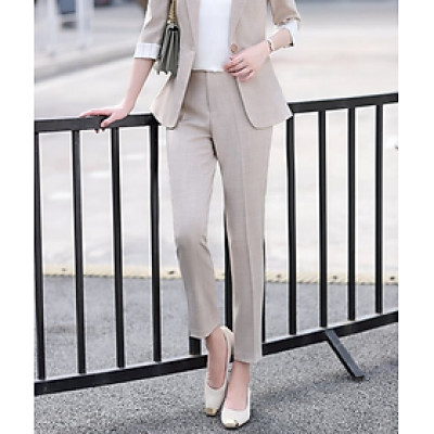 Quần Tây Nữ Titishop ACC471 Kem