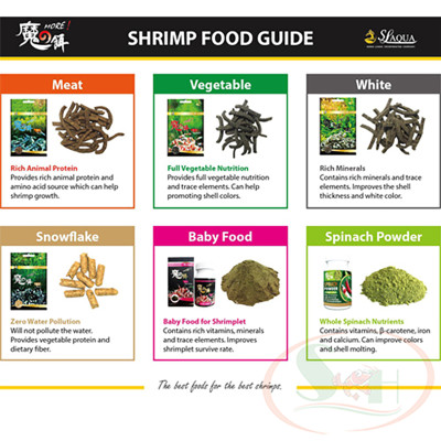 Thức ăn tép SL-Aqua MORE Meat Feed đạm tăng trưởng cho tôm tép cá cảnh thủy sinh