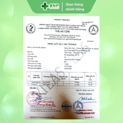 Nước Ngâm Rửa Rau Củ Quả BNP Organic
