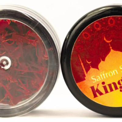 Saffron nhụy hoa nghệ tây Kingdom Herb chính hãng loại Super Negin thượng hạng hộp 0.1 gram (mẫu thử)