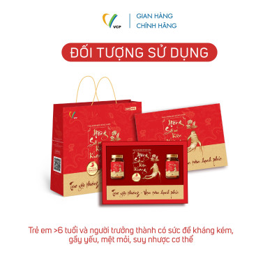 [Combo 2 hộp quà] TPBVSK HỒNG SÂM KIỆN KHANG - Hỗ trợ tăng cường sức đề kháng, giảm mệt mỏi, tăng cường sức khỏe