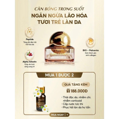 Combo Lycos Dành Cho Da Mỏng Yếu (Kem Face Meso Lycos - Kem Nám Đêm Lycos - Dưỡng Ẩm Lycos