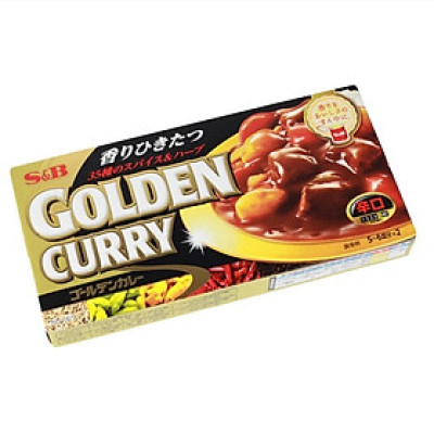 Viên nấu cà ri S&B Foods Golden Curry 198g Nhật Bản