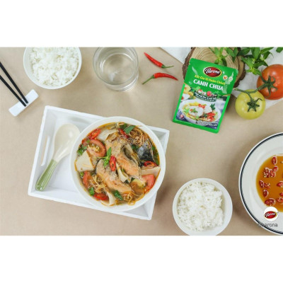 Gia Vị Canh Chua Barona 80g chay mặn dùng được, tươi ngon chuẩn vị không cần nêm nếm