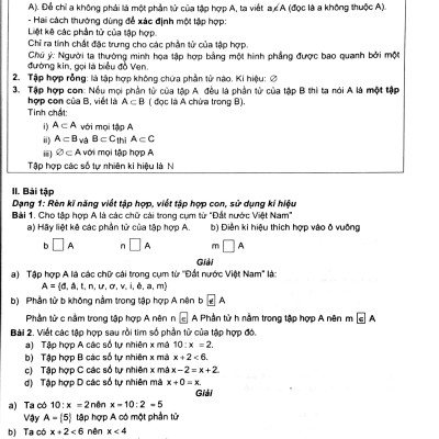 30 Chủ Đề Toán 6 - Cơ Bản Và Nâng Cao (Dùng Chung Cho 3 Bộ Sách)