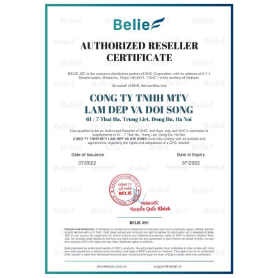 Viên uống Bổ sung Kẽm Ngừa Mụn DHC Zinc