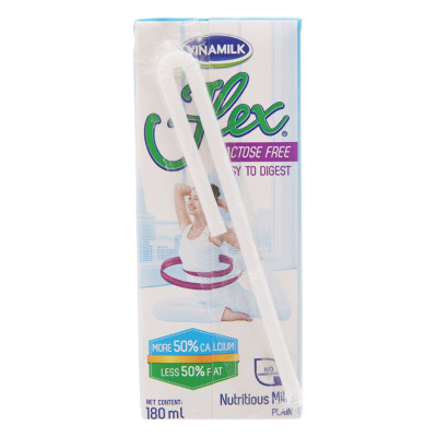 Thùng 48 Hộp Sữa tiệt trùng Vinamilk Flex không Lactose 180ml