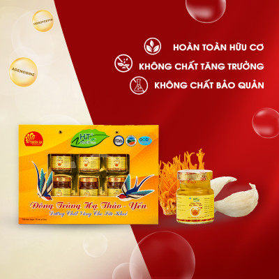Đông Trùng Hạ Thảo Yến HT Thiên Ân - Hộp 6 Hũ