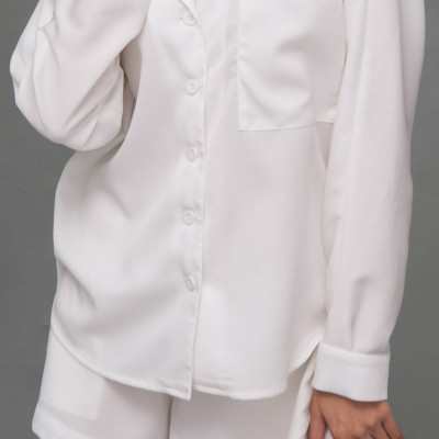 Quần Short Nữ Lụa Xô Túi Sườn Maxivic, La Mộc - LM62175