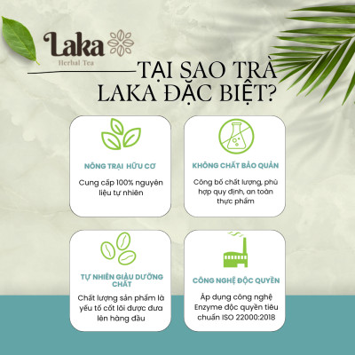 COMBO TẶNG QUÀ - 2 Hũ Trà Cà Phê Cascara LAKA 60Gr  Hỗ Trợ Giảm Cân, Ngừa Lão Hóa Và Ổn Định Đường Huyết