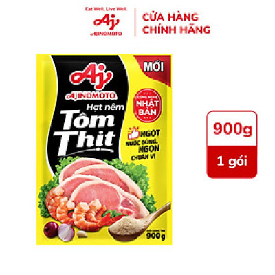 Gói Ajinomoto Hạt Nêm Tôm Thịt 900g/Gói