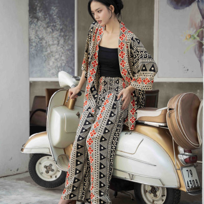 Áo Khoác Kimono Cotton Isla Bonita