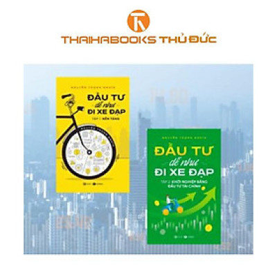 Sách - Bộ Sách Đầu Tư Dễ Như Đi Xe Đạp - Nguyễn Trọng Nghĩa - Thái Hà Books