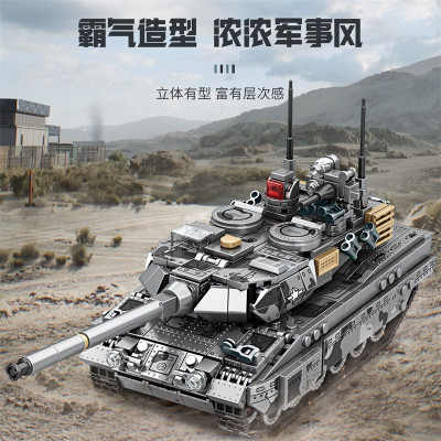 MINGDI - K2082 - Lắp Ráp Xe tăng chiến đấu Leopard 2A7 (618 Chi Tiết)