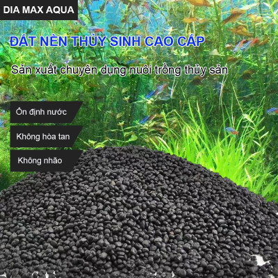 Đá Nham Thạch 2KG + Phân nền Dia Max AQua túi 2KG cho hồ thủy sinh