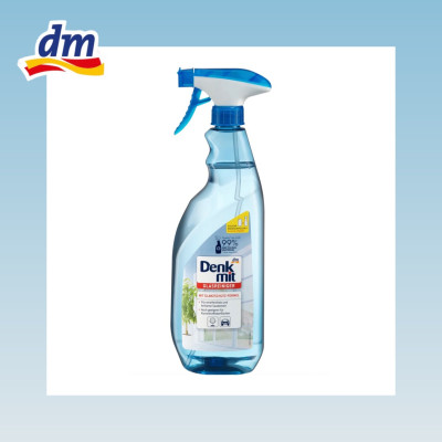 Xịt tẩy cặn Canxi Lavabo vòi sen vách kính bồn tắm Denkmit Đức 1000ml