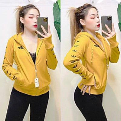 Áo khoác nỉ thun coton da cá chống nắng cao cấp nhiều màu  MS048 Freesize 40- 56kg